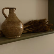 Handdrejad keramikkanna / liten vas i stengods