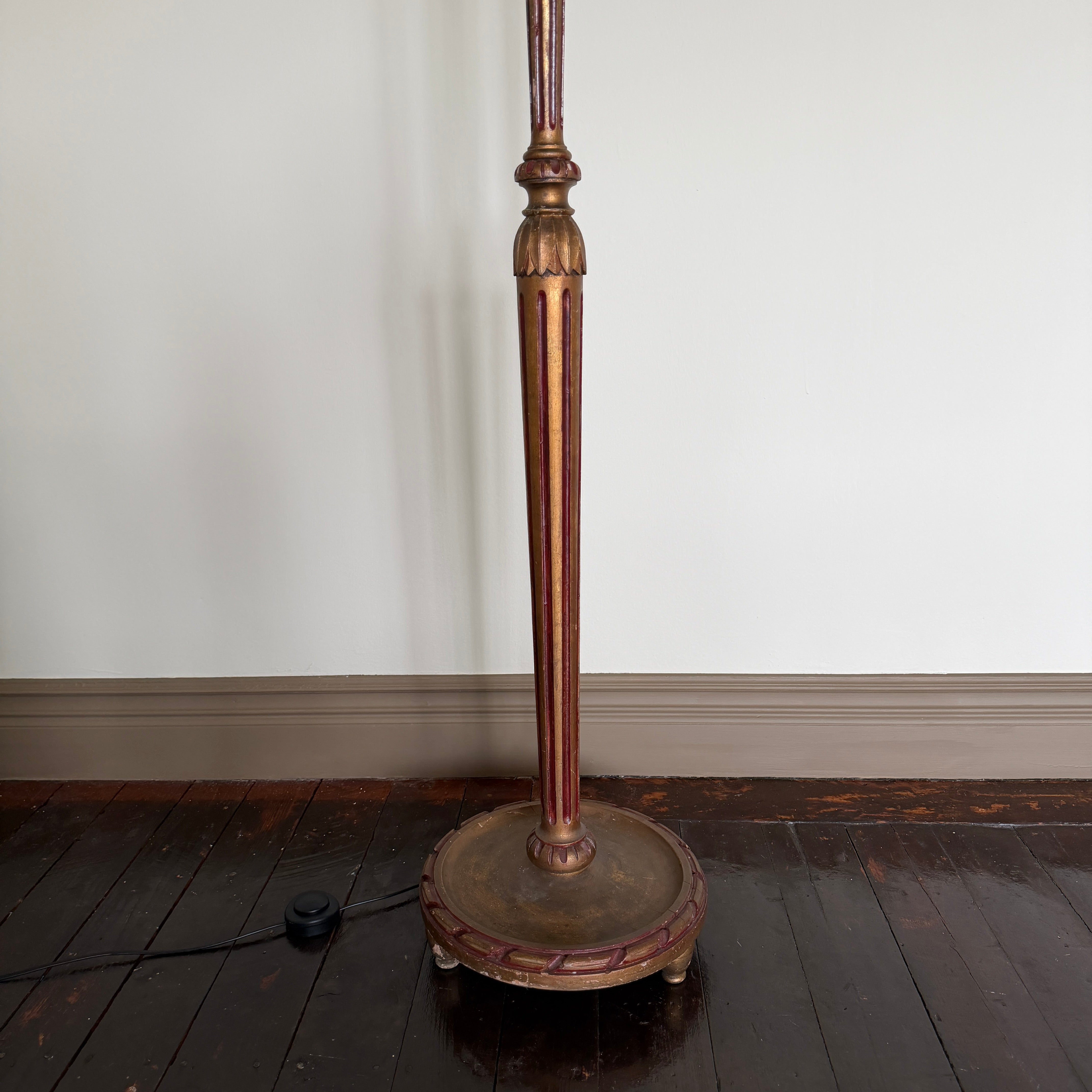 Golvlampa trä Frankrike