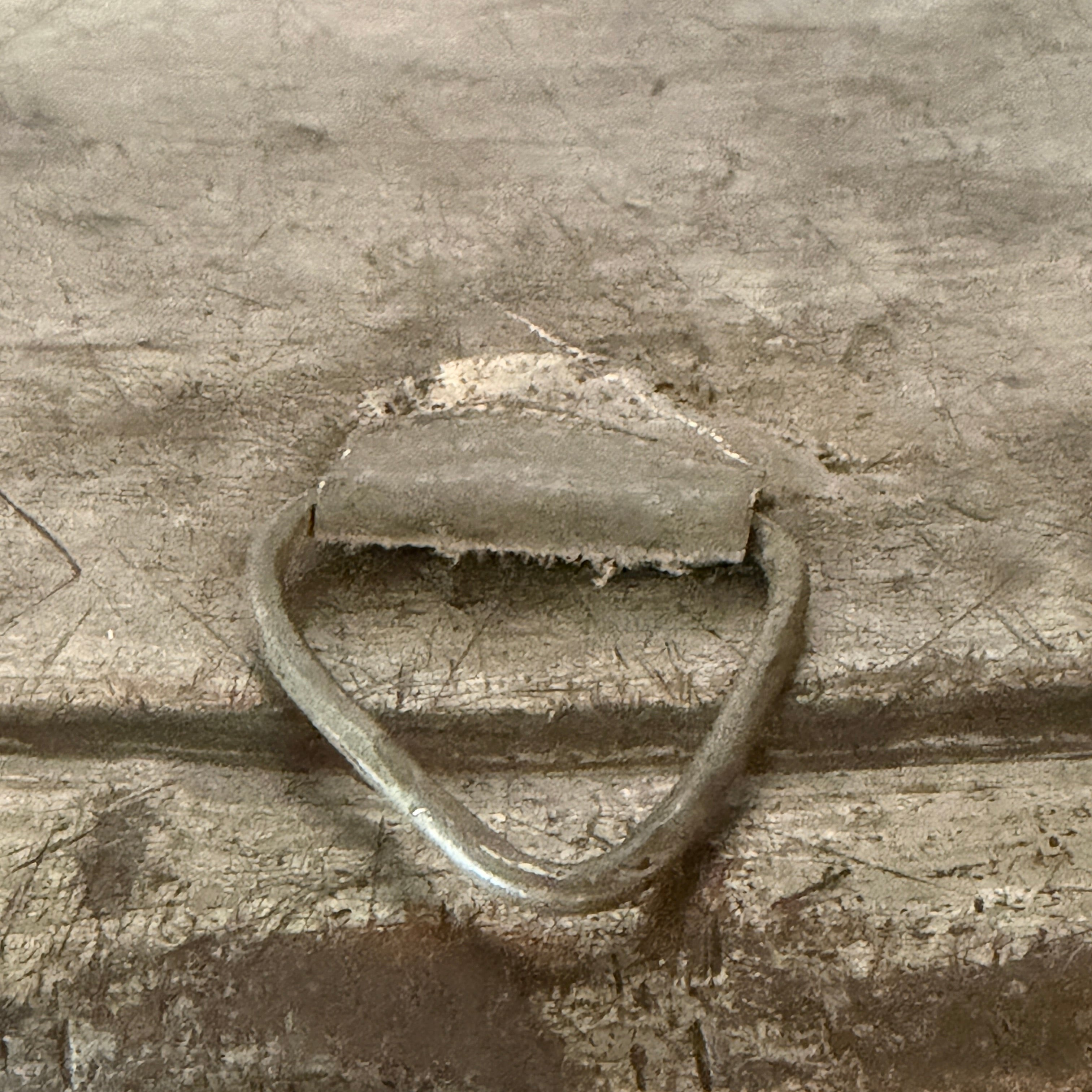 Serveringsbricka / Tavla i tenn