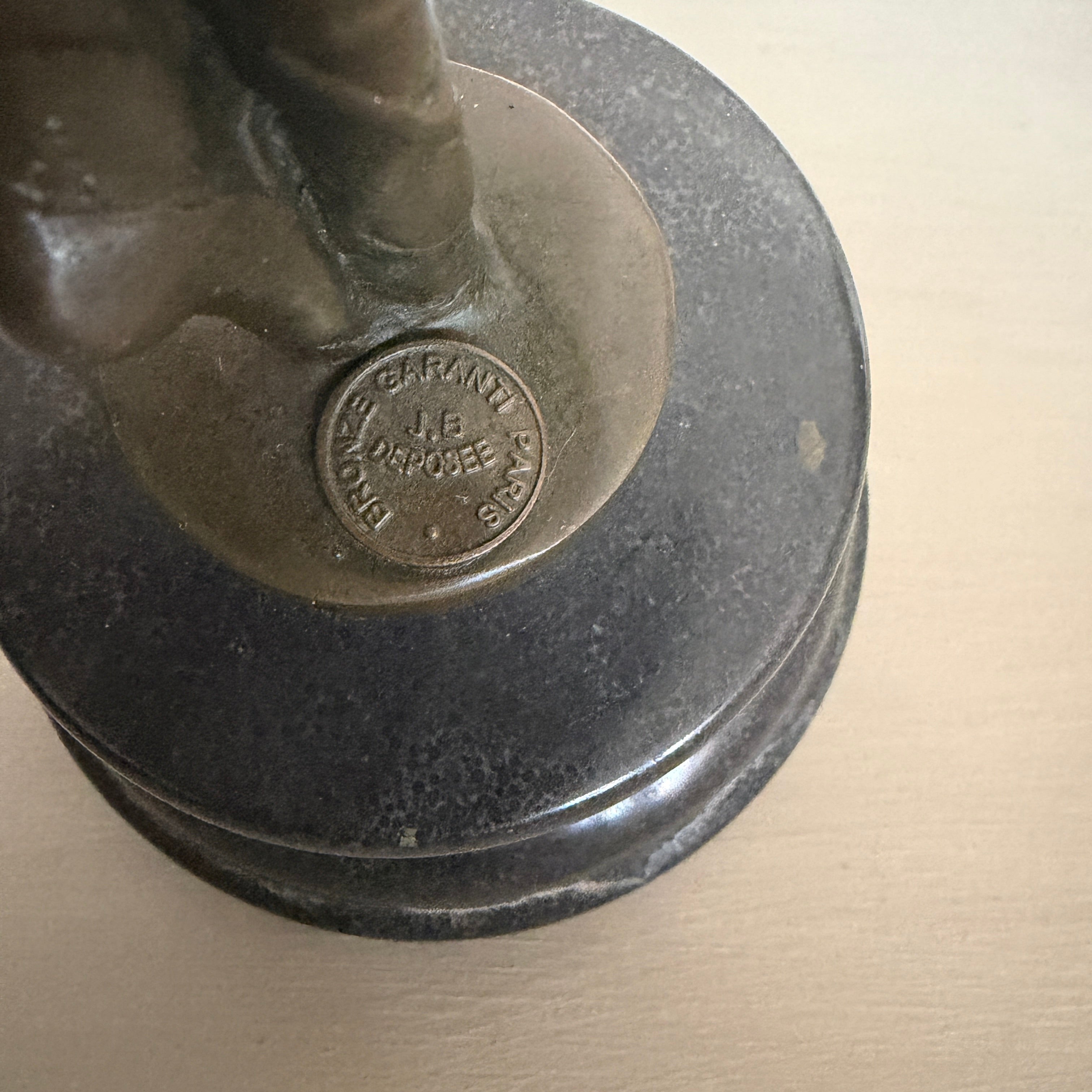 Bronsskulptur ballerina